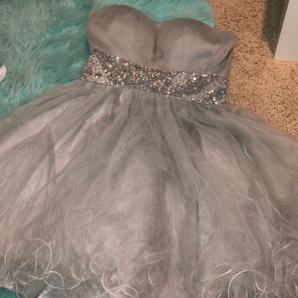 Silver dress